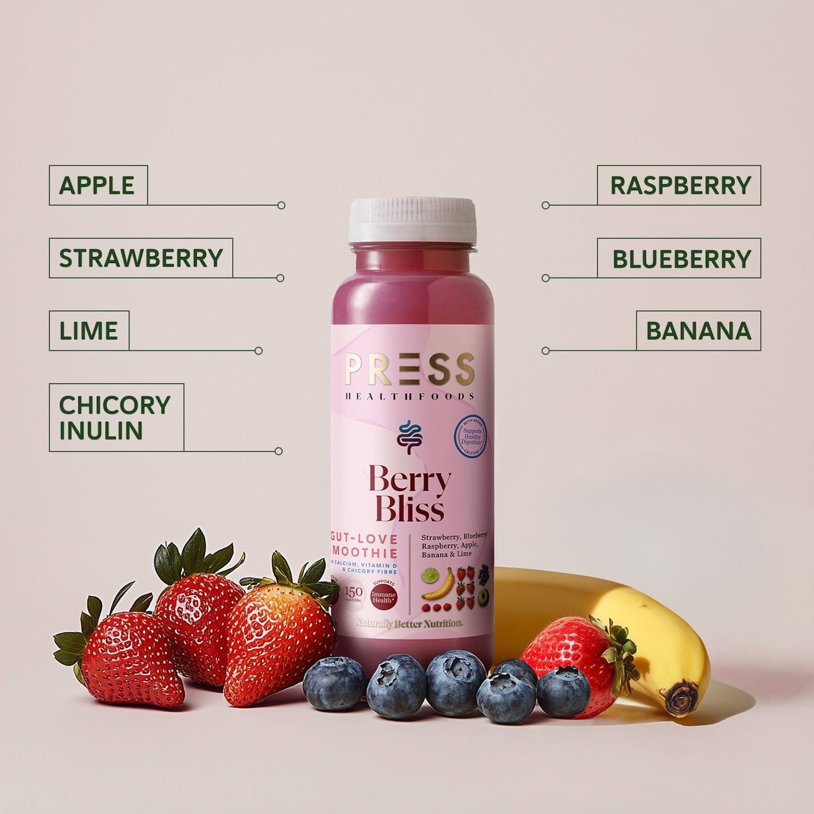 Berry Bliss Smoothie 250ML | Healthy Antioxidant Smoothies