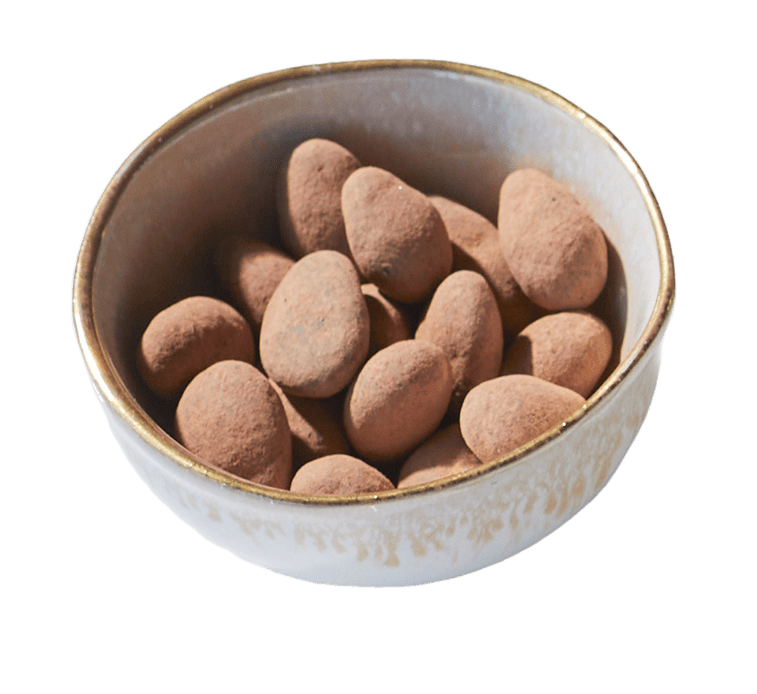Dark Chocolate Dipped Almonds PRESS Healthfoods