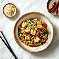 Chilli Tofu Noodle Stir Fry