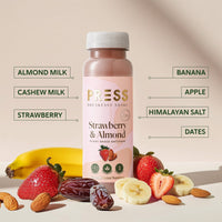 Strawberry & Almond Shake 250ml