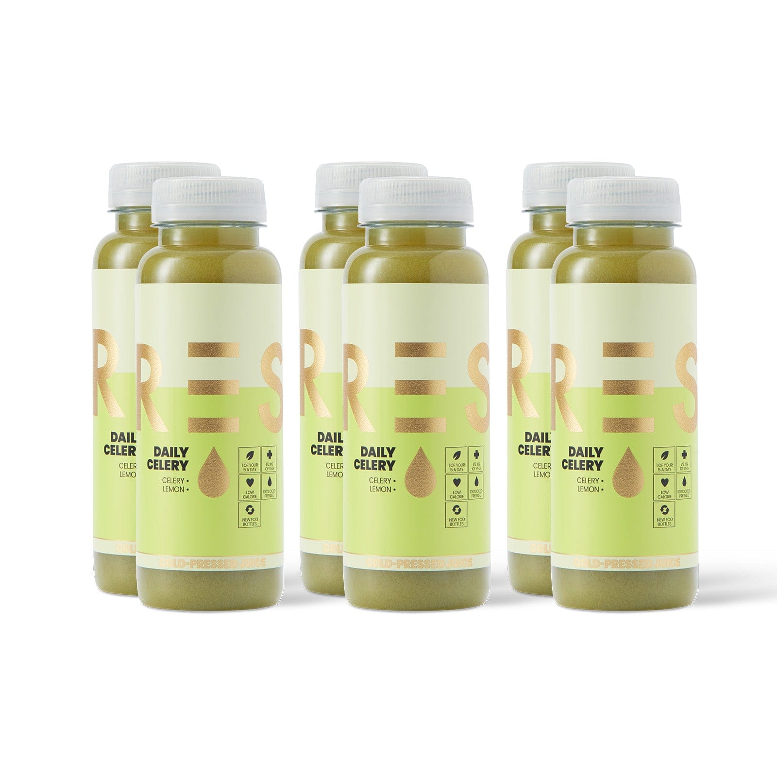 Daily Celery Juice 250ml x6 Pack Cold Pressed Celery Juice PRESS