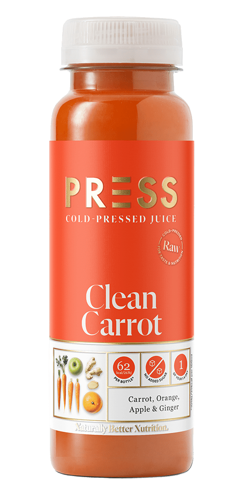 Clean Carrot 250ml | Earthy & Sweet Cold Pressed Carrot Juice