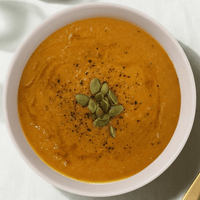 Glow: Sweet Potato, Carrot & Turmeric Protein Soup