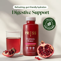 Pomegranate & Raspberry Probiotic Water