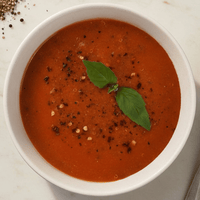 Refuel: Slow Roasted Tomato, Quinoa & Basil Protein Soup