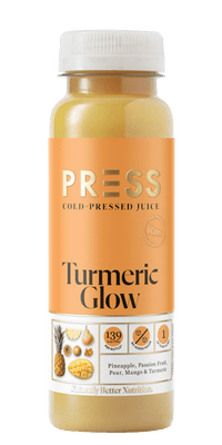 Tropical Turmeric 250ML Cold Pressed Juices PRESS Healthfoods