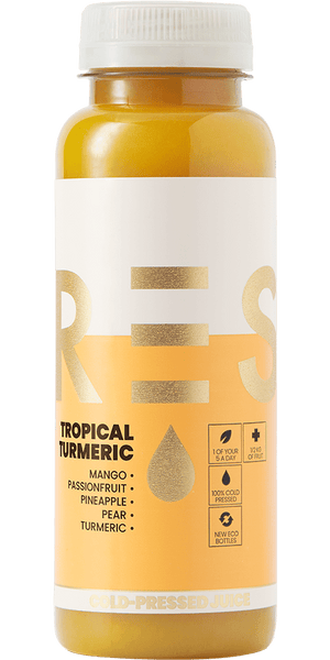 Tropical Turmeric 250ML | Cold Pressed Juices | PRESS Healthfoods