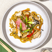 Tamari-Chicken Yakisoba