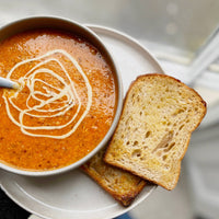Refuel: Slow Roasted Tomato, Quinoa & Basil Protein Soup